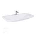 Umywalka MAXXI 100, ceram white hg