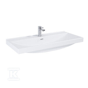 Umywalka MAXXI 100, ceram white hg