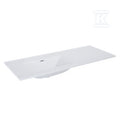 Umywalka SKAPPA 120 lewa (80+40) ceram white hg