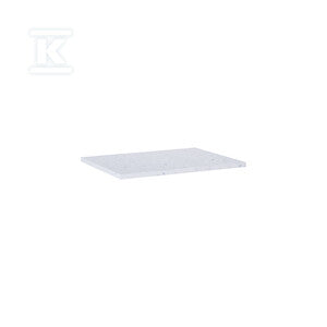 Blat terrazzo 60/46/2 white matt