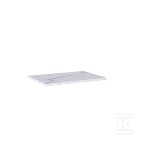 Blat marmur calacatta 60/46/2 white matt