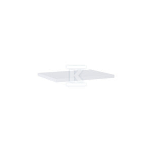Blat MDF 60/46/2,8 white hg pcv