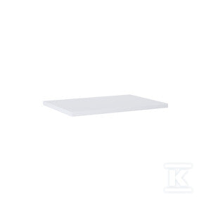 Blat MDF 70/49,4/2,8 white hg pcv