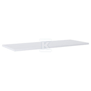 Blat MDF 140(90+50)/49,4/2,8 white hg pcv