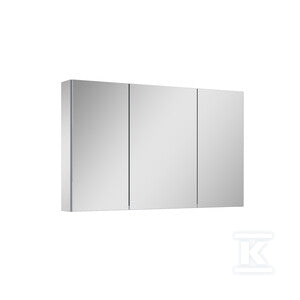 Szafka wisząca z lustrem basic 100 3d