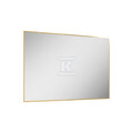 Lustro łazienkowe LED SHARON square 120/80 gold