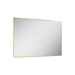 Lustro łazienkowe LED SHARON square 120/80 gold