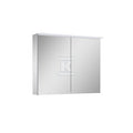 Szafka wisząca z lustrami premium 80 2d technobox+LED