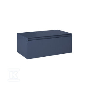 Komoda SPLIT SLIM 80 1s navy bluet z blatem pdw