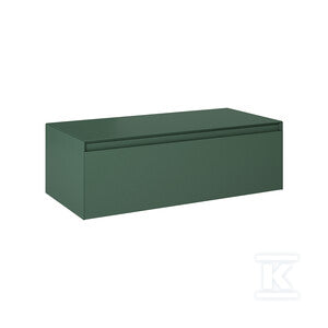Komoda SPLIT SLIM 100 1s forest greent z blatem pdw