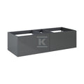 Komoda LOOK slim 120 2s anthracite hg pdw