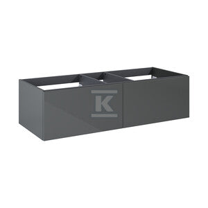 Komoda LOOK slim 120 2s anthracite hg pdw