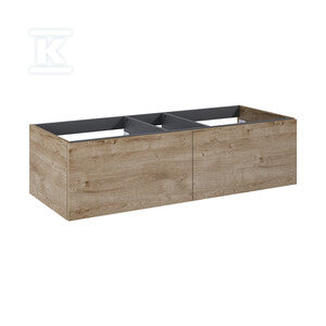 Komoda LOOK slim 120 2s dąb canela pdw