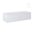 Komoda SPLIT SLIM 120 2s white hg z blatem pdw