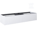 Komoda LOOK slim 160 2s white matt pdw