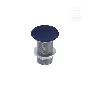 Korek umywalkowy klik-klak bez przelewu navy blue matt