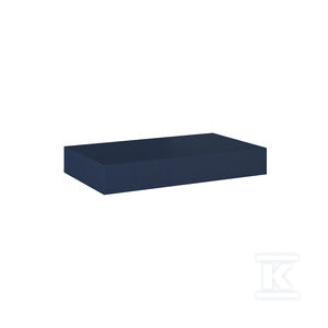 Półka/blat/konsola marmur 80/46/12 navy blue matt