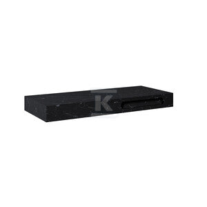 Półka/blat/konsola marmur marquina 120/46/12 blackt
