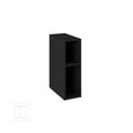 Półka otwarta/moduł podwójny LOOK 20 black matt pdw