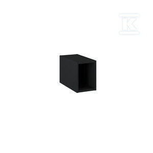 Półka otwarta/moduł pojedynczy LOOK 20 black matt pdw