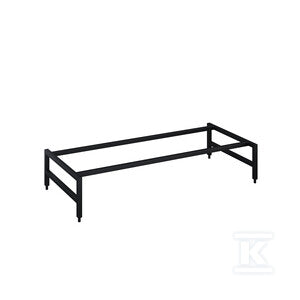 Rama/podstawa pod szafkę LOOK 100 black matt