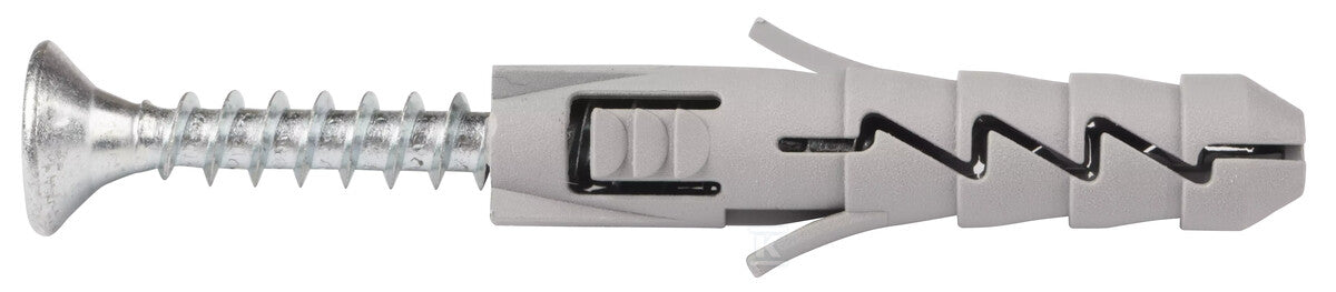 Kołek rozporowy FIX fi 8 z wkrętem 5,0x50 mm polipropylen