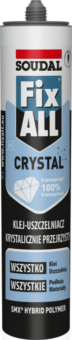 Fix all crystal 290ml bezbarwny klej-uszczelniacz hybrydowy