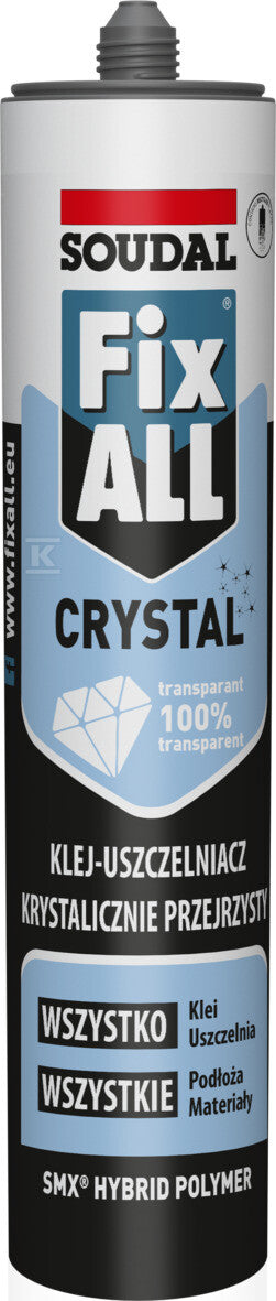 Fix all crystal 290ml bezbarwny klej-uszczelniacz hybrydowy