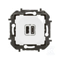 Gniazdo 2xUSB typ A+C-3A białe, NOWE NILOE