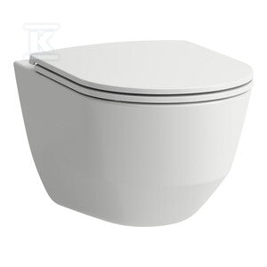 PRO Miska WC podwieszana Rimless 360 x 530 mm, powłoka LCC Activezgodna z systemem spłukiwania 4,5/3 l