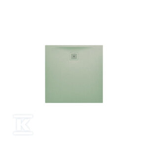 PRO brodzik kwadratowy 900 x 900 mm, z materiału kompozytowego MARBOND, jasnoszary