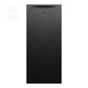 PRO brodzik prostokątny 1800 x 800 mm, z materiału kompozytowego MARBOND, czarnyz odpływem przy krótszym boku