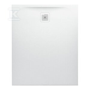 PRO brodzik prostokątny 1100 x 900 mm, z materiału kompozytowego MARBOND, biały z odpływem przy krótszym boku