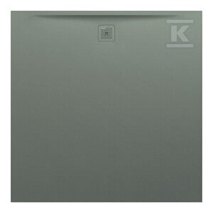 PRO brodzik kwadratowy 1500 x 1500 mm, z materiału kompozytowego MARBOND, beton architektoniczny