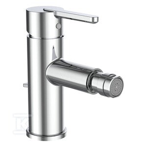 LUA bateria bidetowa z korkiem automatycznym, chrom