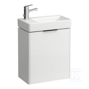 BASE szafka podumywalkowa 500, 1x drzwi - zawias z lewej strony, biały połyskWymiary (szer./gł./wys.): 470x265x530 mm