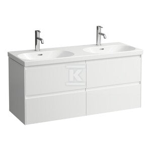 LANI szafka podumywalkowa 1200, 4 szuflady, pasuje do umywalki LUA 814081, kolor specjalnyWymiary (szer./gł./wys.): 1180x515x450 mm