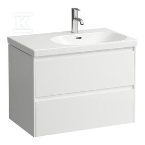 LANI szafka podumywalkowa 750, 2 szuflady, do umywalki LUA z niecką z lewej strony 817085 multikolorWymiary (szer./gł./wys.): 735x450x515 mm