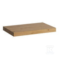 LANI blat podumywalkowy 800, 65mm grubości, bez wycięcia, dziki dąbWymiary (szer./gł./wys.): 785x495x65 mm