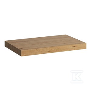 LANI blat podumywalkowy 800, 65mm grubości, bez wycięcia, dziki dąbWymiary (szer./gł./wys.): 785x495x65 mm