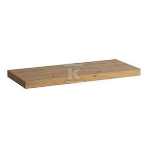 LANI blat podumywalkowy 1200, 65mm grubości, bez wycięcia, dziki dąbWymiary (szer./gł./wys.): 1185x495x65 mm