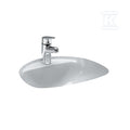 BIJOU Umywalka podblatowa 520 x 455 mmz otworem na baterię na środkuwymiar wycięcia w blacie 480 x 400 mm