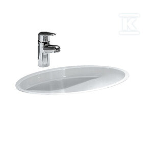 SAVOY Umywalka podblatowa 545 x 420 mmbez otworu na baterięwymiar wycięcia w blacie 500 x 350 mm