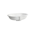 SAVOY Umywalka podblatowa owalna 575 x 375 mm, kolor biały matowywymiar wycięcia w blacie 510 x 310 mmbez otworu na baterię, nieszkliwiona z zewnątrz, szlifowana