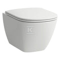 LUA Miska WC podwieszana ADVANCED 520 x 360 mm bez kołnierza spłukującegozgodna z systemem spłukiwania 4,5/3l.