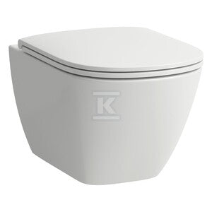 LUA Miska WC podwieszana ADVANCED 520 x 360 mm bez kołnierza spłukującegozgodna z systemem spłukiwania 4,5/3l.