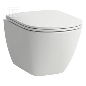 LUA Miska WC podwieszana ADVANCED 490 x 360 mm RIMLESS (wersja compacto), powłoka LCCbez kołnierza spłukującegozgodna z systemem spłukiwania 4,5/3l.