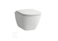 LUA Miska WC podwieszana SILENT FLUSH 520 x 360 mm