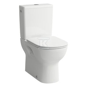 LUA Miska WC do kompaktu 650 x 360 mm RIMLESSodpływ podwójny (poziomy lub pionowy max 260mm)