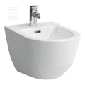 PRO Bidet podwieszany 360 x 530 mmz otworem na baterię na środku